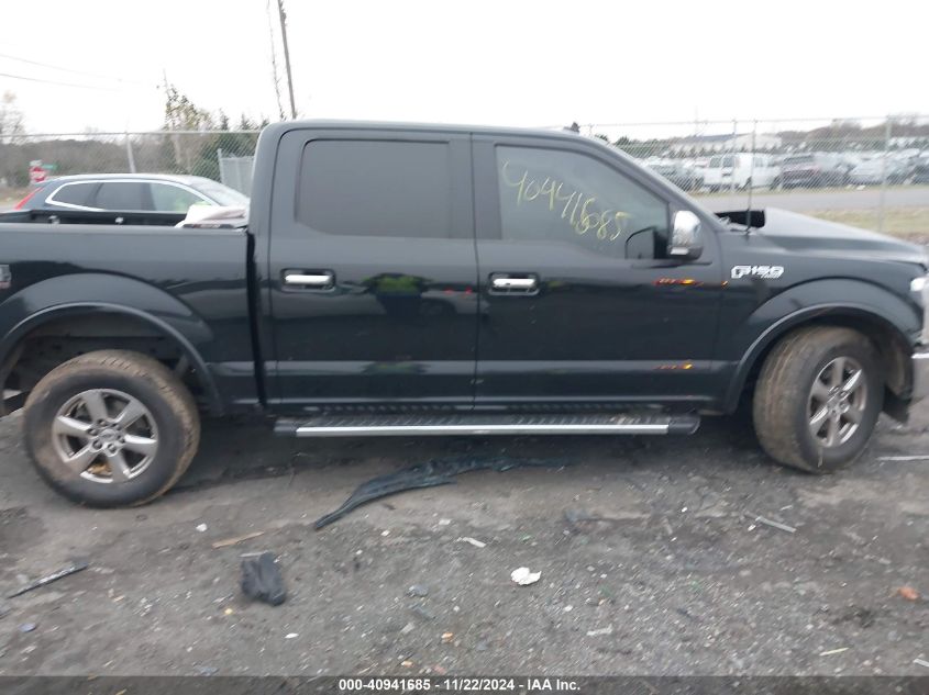 2018 Ford F-150 Lariat VIN: 1FTEW1EGXJKD60933 Lot: 40941685