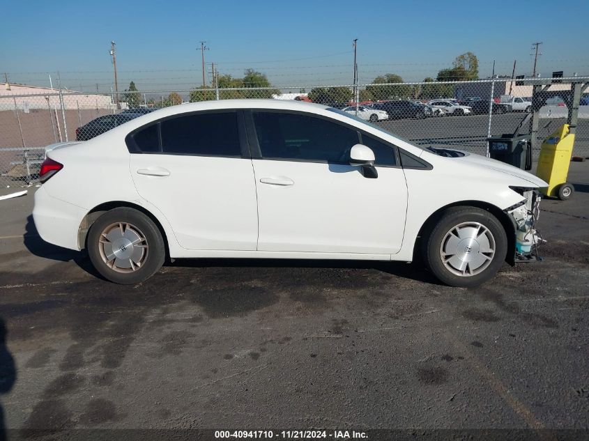 2013 Honda Civic Hf VIN: 2HGFB2F65DH544136 Lot: 40941710