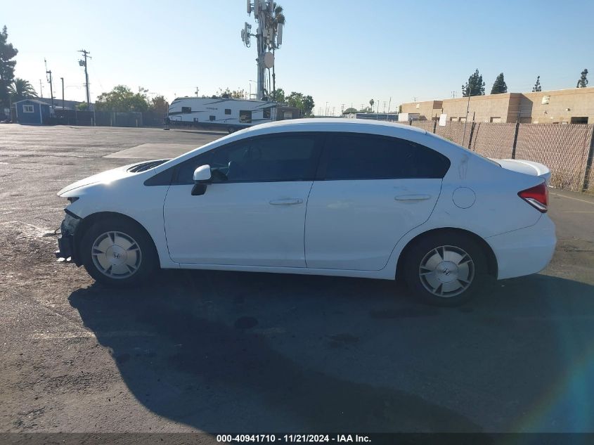 2013 Honda Civic Hf VIN: 2HGFB2F65DH544136 Lot: 40941710