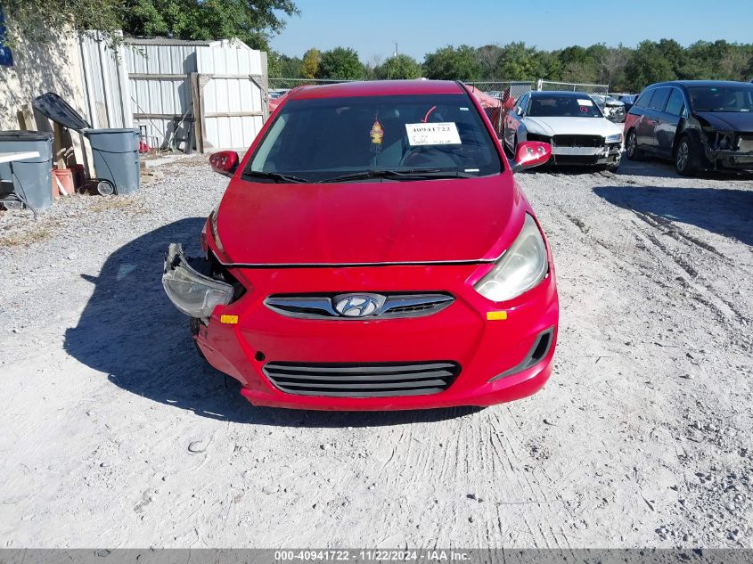 2014 Hyundai Accent VIN: KMHCT58E4EU173821 Lot: 40941722