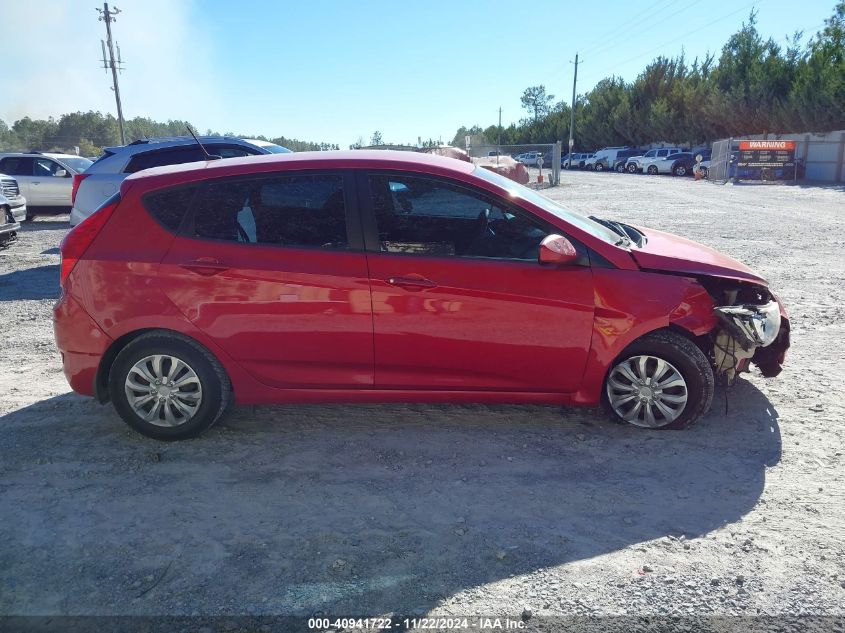 2014 Hyundai Accent VIN: KMHCT58E4EU173821 Lot: 40941722