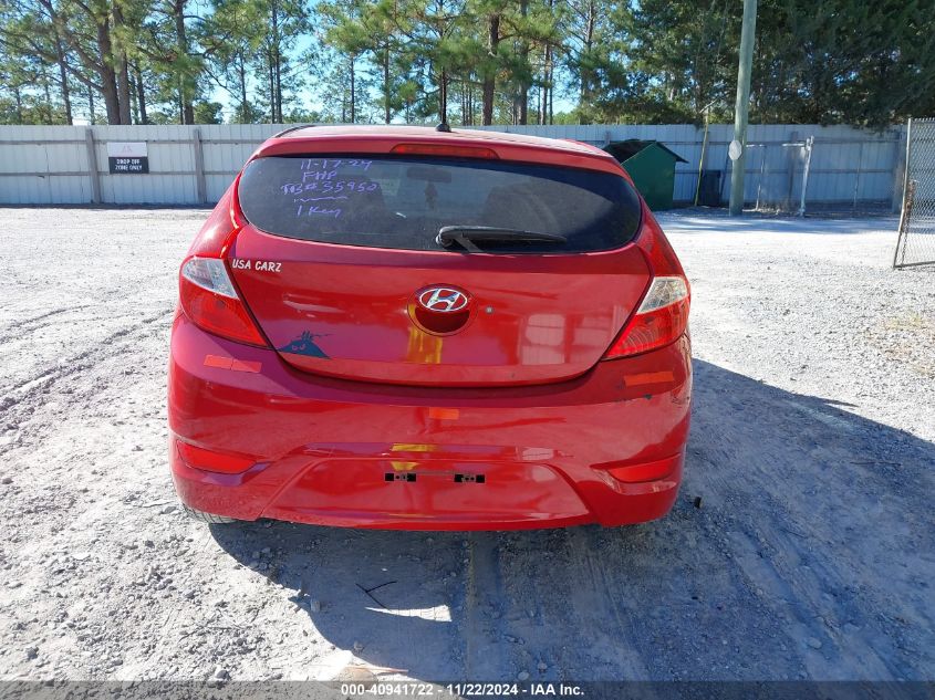 2014 Hyundai Accent VIN: KMHCT58E4EU173821 Lot: 40941722