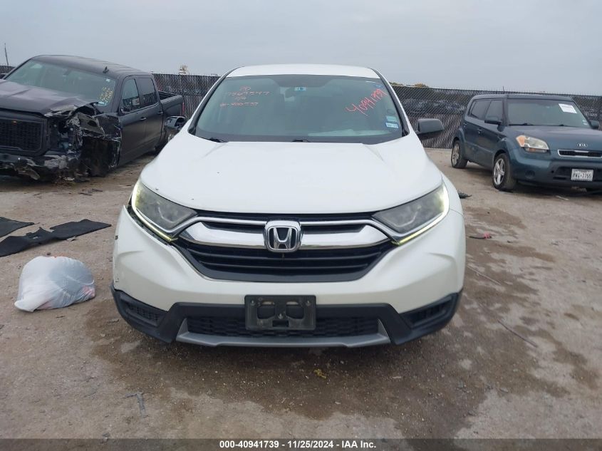 2017 Honda Cr-V Lx VIN: 2HKRW5H33HH400537 Lot: 40941739