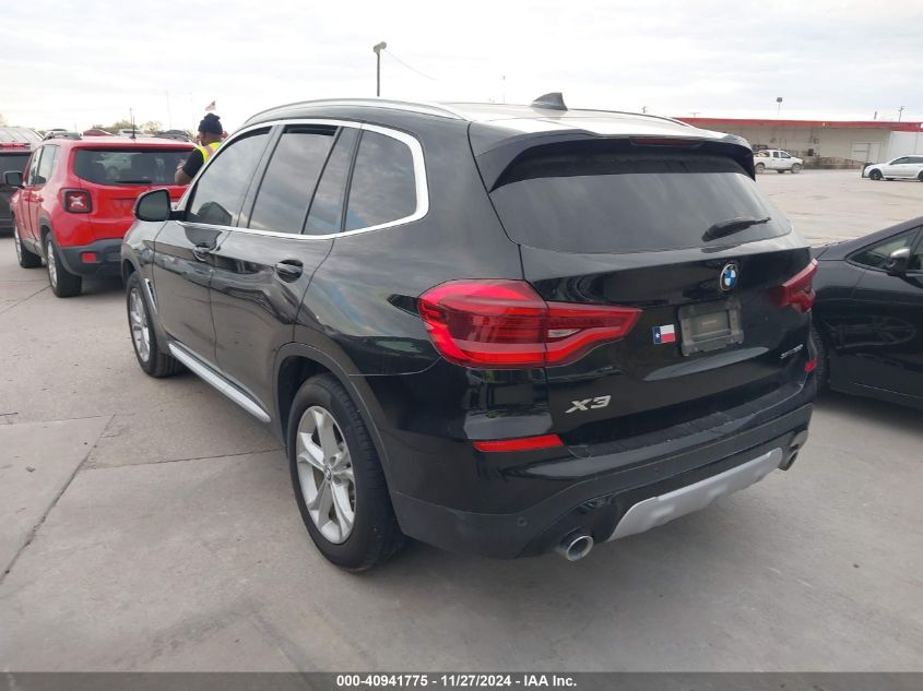 2019 BMW X3 SDRIVE30I - 5UXTR7C58KLR44535