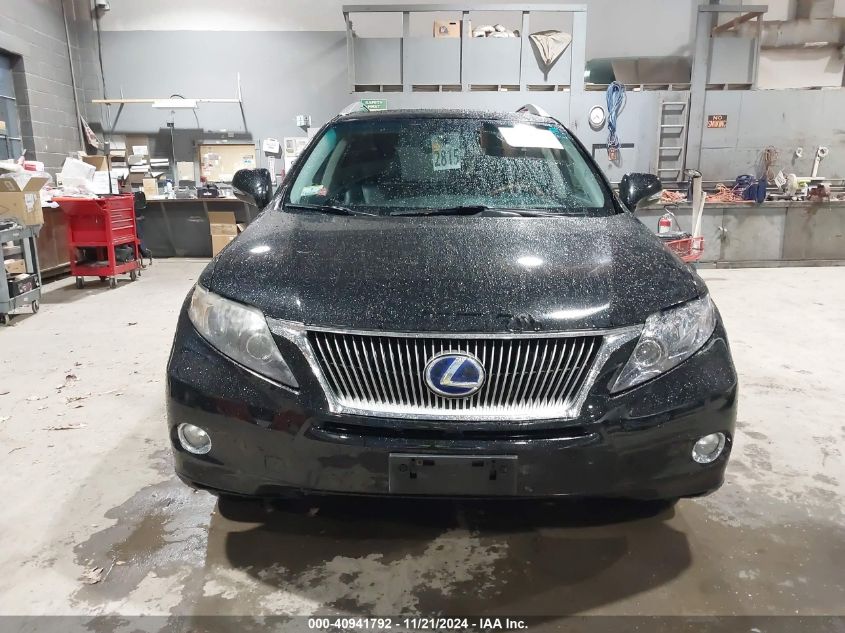 2010 Lexus Rx 450H VIN: JTJBC1BA2A2025898 Lot: 40941792