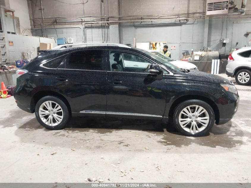 2010 Lexus Rx 450H VIN: JTJBC1BA2A2025898 Lot: 40941792