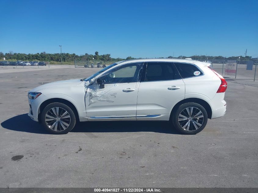 2022 Volvo Xc60 B5 Inscription VIN: YV4L12RL4N1960651 Lot: 40941827