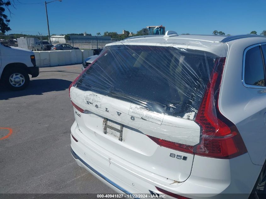 2022 Volvo Xc60 B5 Inscription VIN: YV4L12RL4N1960651 Lot: 40941827