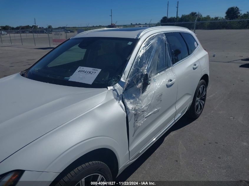 2022 Volvo Xc60 B5 Inscription VIN: YV4L12RL4N1960651 Lot: 40941827