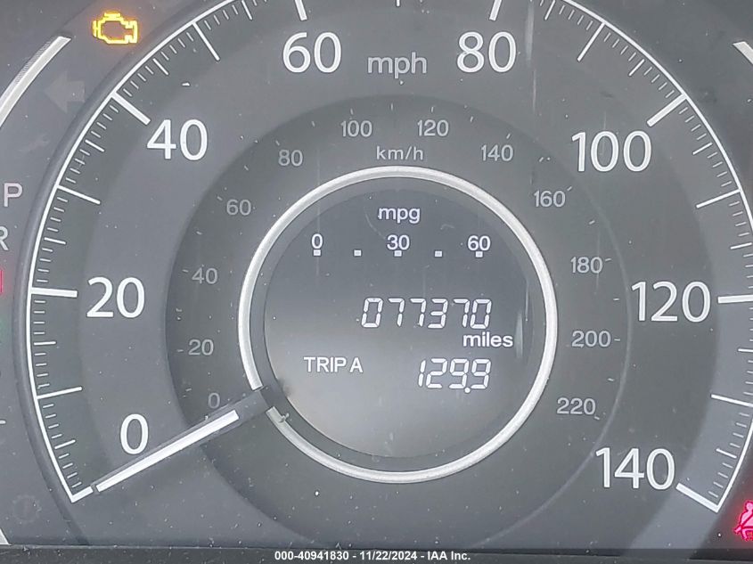 2015 Honda Cr-V Ex VIN: 2HKRM4H52FH622291 Lot: 40941830