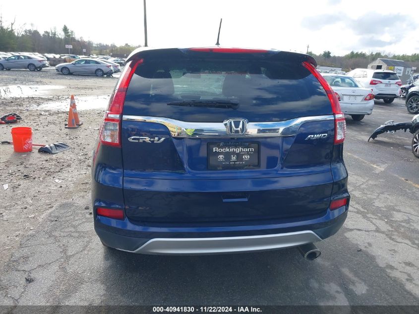 2015 Honda Cr-V Ex VIN: 2HKRM4H52FH622291 Lot: 40941830