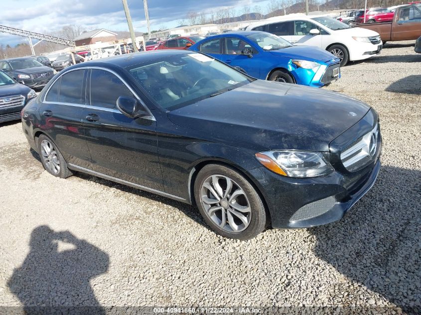 VIN 55SWF4JB4GU122872 2016 Mercedes-Benz C-Class, C... no.1