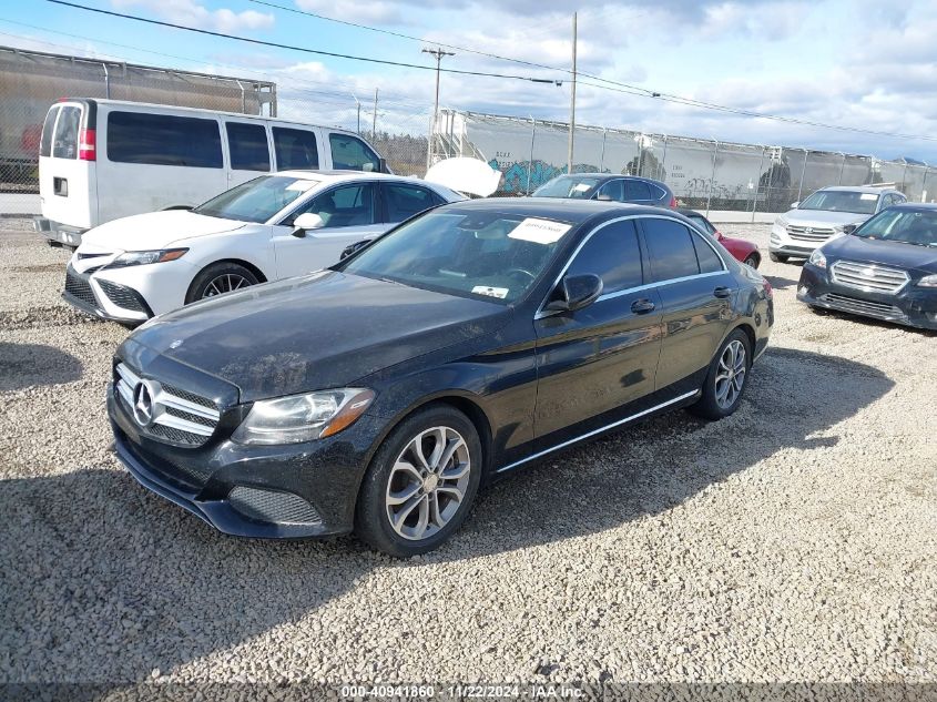 VIN 55SWF4JB4GU122872 2016 Mercedes-Benz C-Class, C... no.2