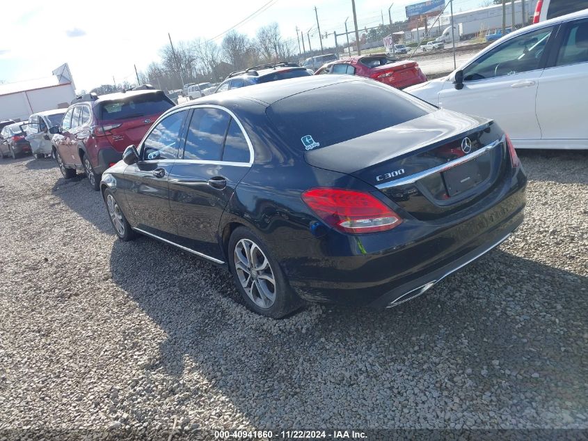 VIN 55SWF4JB4GU122872 2016 Mercedes-Benz C-Class, C... no.3