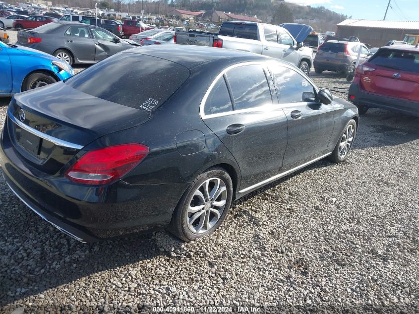 VIN 55SWF4JB4GU122872 2016 Mercedes-Benz C-Class, C... no.4