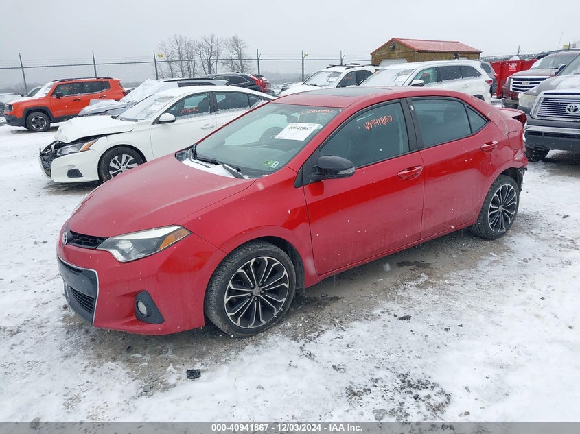 2015 TOYOTA COROLLA S PLUS - 2T1BURHE5FC244694