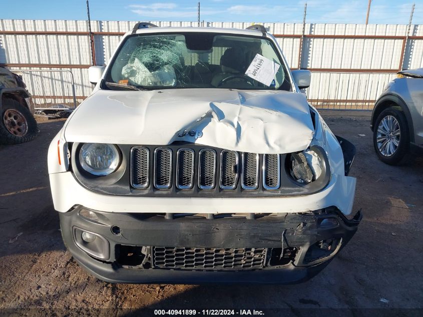 2016 Jeep Renegade Latitude VIN: ZACCJBBT5GPD93124 Lot: 40941899