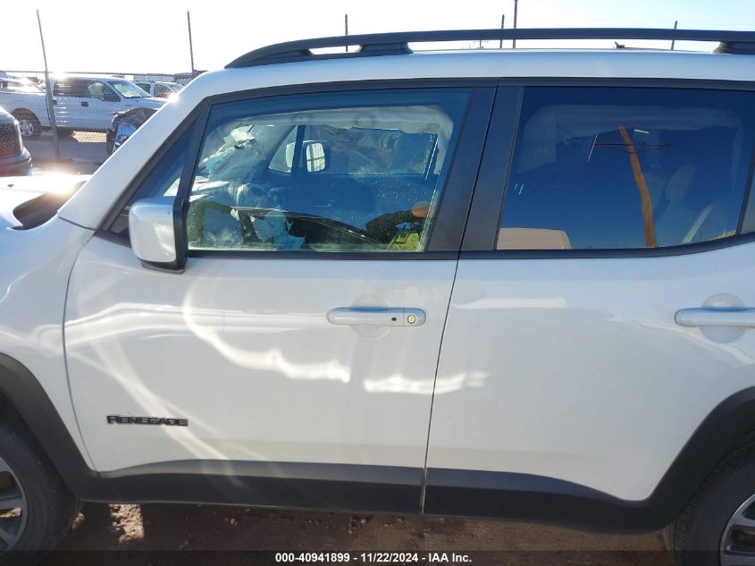 2016 Jeep Renegade Latitude VIN: ZACCJBBT5GPD93124 Lot: 40941899