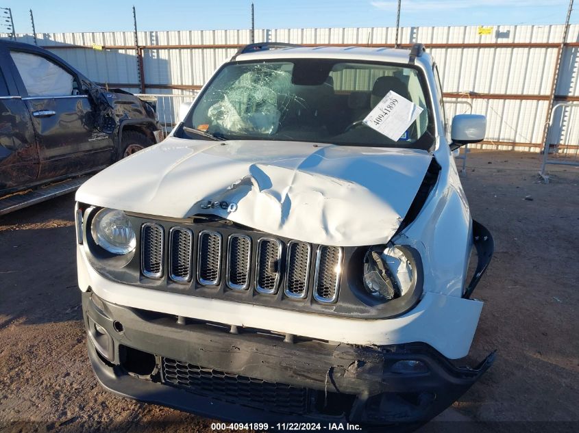 2016 Jeep Renegade Latitude VIN: ZACCJBBT5GPD93124 Lot: 40941899