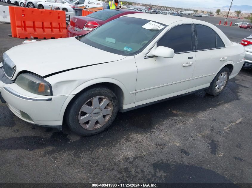 2004 Lincoln Ls V6 VIN: 1LNHM86S14Y642552 Lot: 40941993