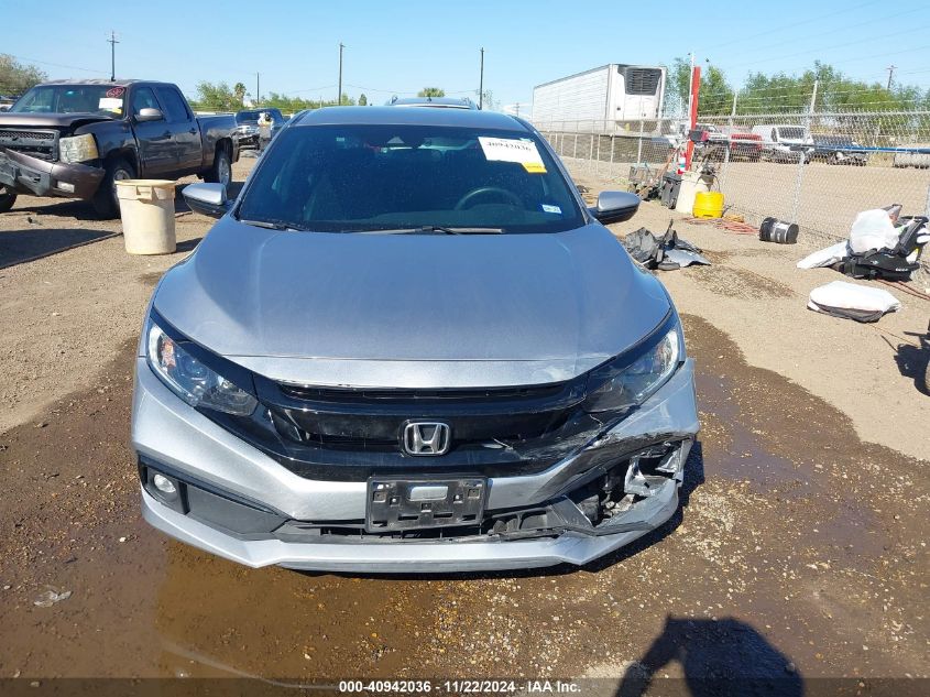 2020 Honda Civic Sport VIN: 19XFC2F89LE015697 Lot: 40942036