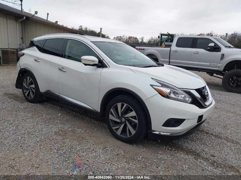 VIN 5N1AZ2MH1FN280833 2015 Nissan Murano, Platinum no.1