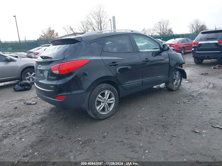 VIN KM8JUCAC5DU712128 2013 Hyundai Tucson, Gls no.4