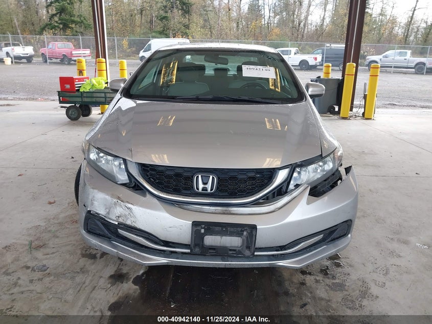 2014 HONDA CIVIC VIN: 19XFB2F55EE243515