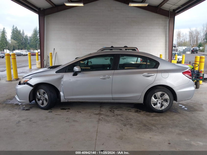 2014 HONDA CIVIC VIN: 19XFB2F55EE243515