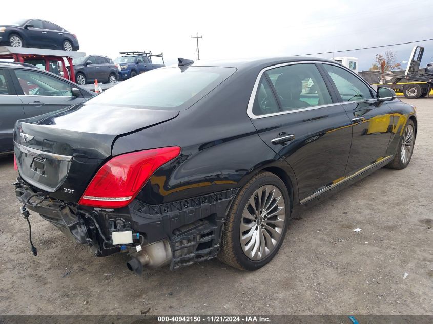 VIN KMHG34JA3JU036789 2018 GENESIS G90 no.4