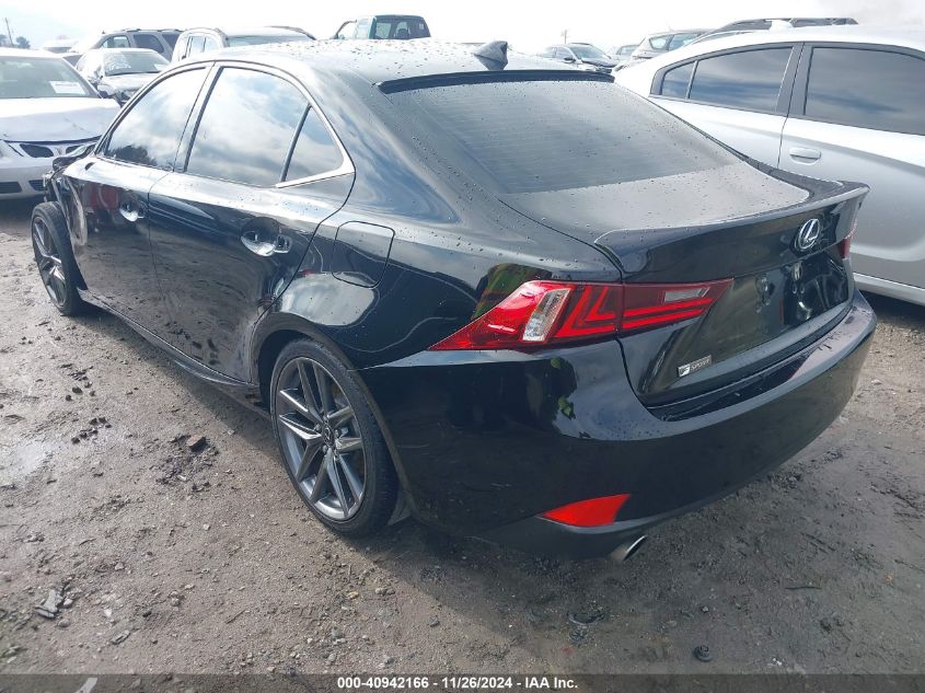 VIN JTHBA1D26G5006467 2016 Lexus IS, 200T no.3