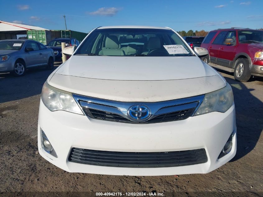 2014 Toyota Camry Hybrid Xle VIN: 4T1BD1FK6EU105035 Lot: 40942175