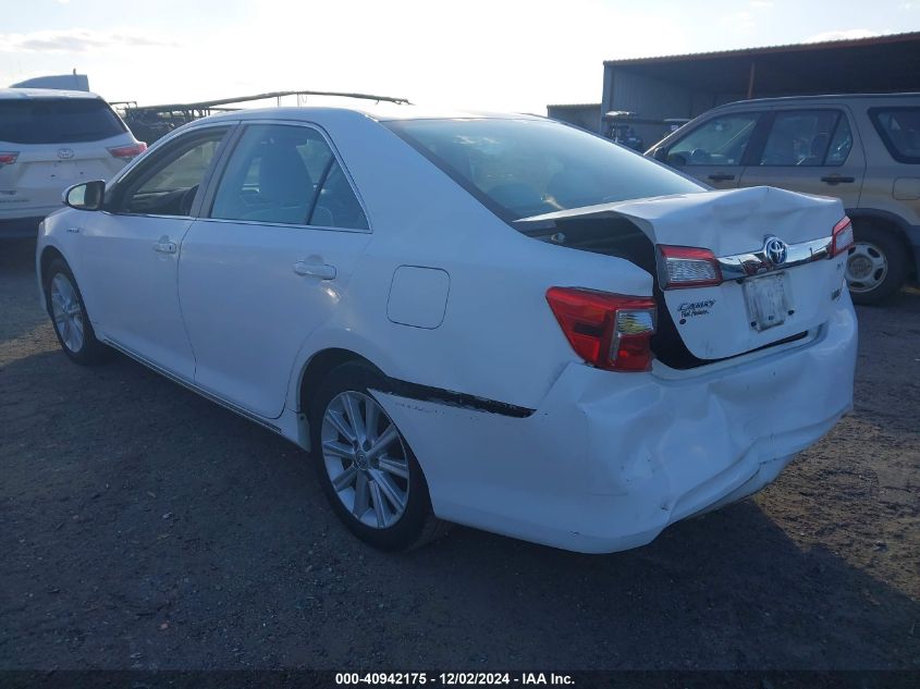 VIN 4T1BD1FK6EU105035 2014 Toyota Camry, Hybrid Xle no.3