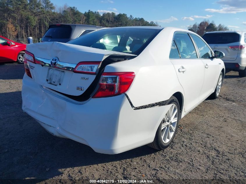 VIN 4T1BD1FK6EU105035 2014 Toyota Camry, Hybrid Xle no.4