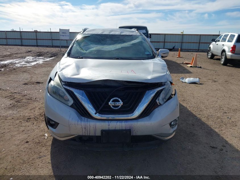 2018 Nissan Murano Sv VIN: 5N1AZ2MG3JN122641 Lot: 40942202