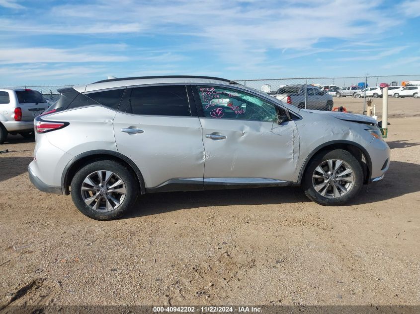 2018 Nissan Murano Sv VIN: 5N1AZ2MG3JN122641 Lot: 40942202