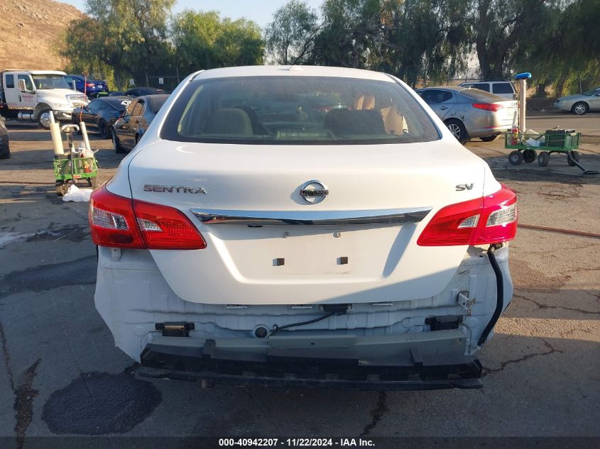 2019 Nissan Sentra Sv VIN: 3N1AB7AP5KY272588 Lot: 40942207