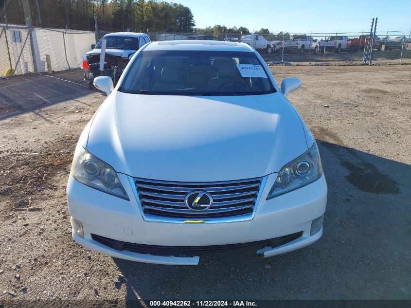 2010 Lexus Es 350 VIN: JTHBK1EG6A2393621 Lot: 40942262