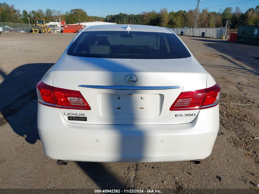 2010 Lexus Es 350 VIN: JTHBK1EG6A2393621 Lot: 40942262