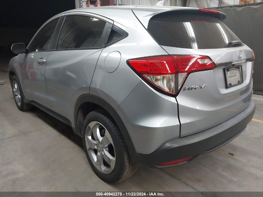 VIN 3CZRU6H37MM738789 2021 Honda HR-V, Awd Lx no.3