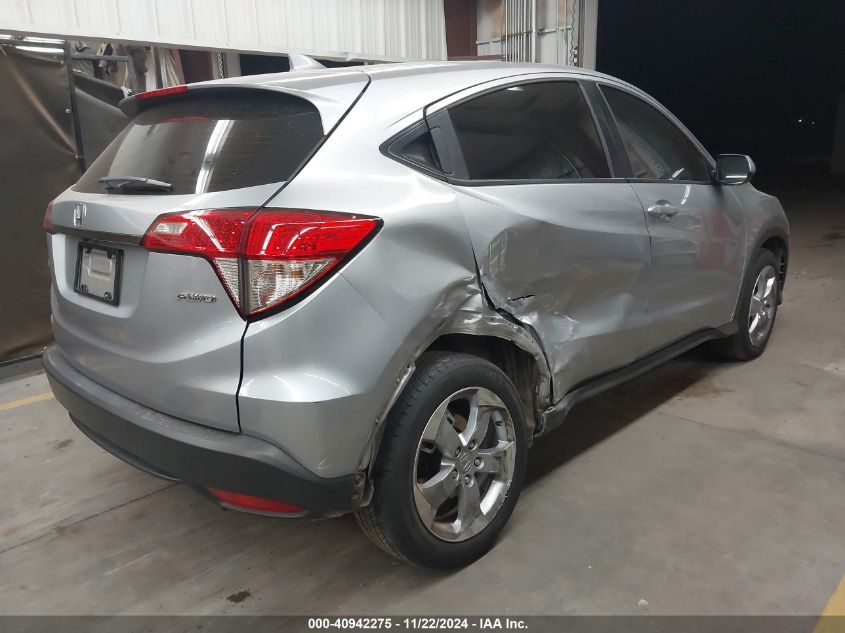 VIN 3CZRU6H37MM738789 2021 Honda HR-V, Awd Lx no.4