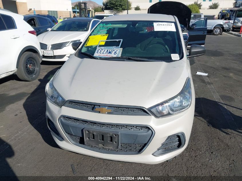 2018 Chevrolet Spark Ls Cvt VIN: KL8CB6SA2JC475741 Lot: 40942294