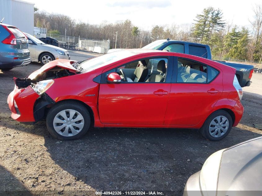 2014 Toyota Prius C Two VIN: JTDKDTB39E1569520 Lot: 40942326