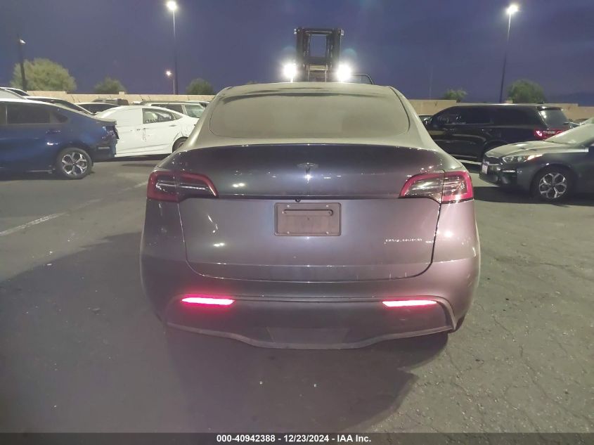 2023 Tesla Model Y Awd/Long Range Dual Motor All-Wheel Drive VIN: 7SAYGAEE3PF605749 Lot: 40942388