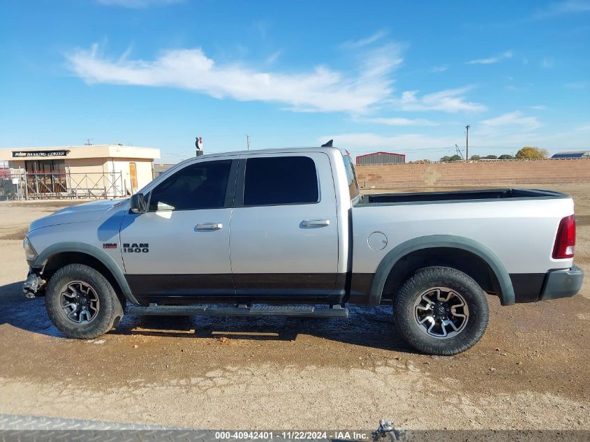 2017 Ram 1500 Rebel 4X4 5'7 Box VIN: 1C6RR7YT8HS581274 Lot: 40942401