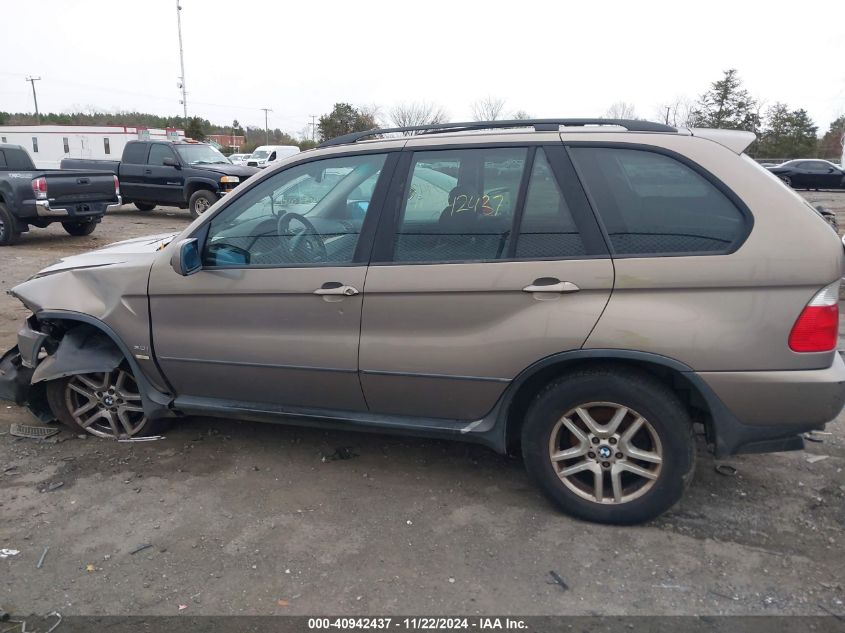 2004 BMW X5 3.0I VIN: 5UXFA13564LU35872 Lot: 40942437