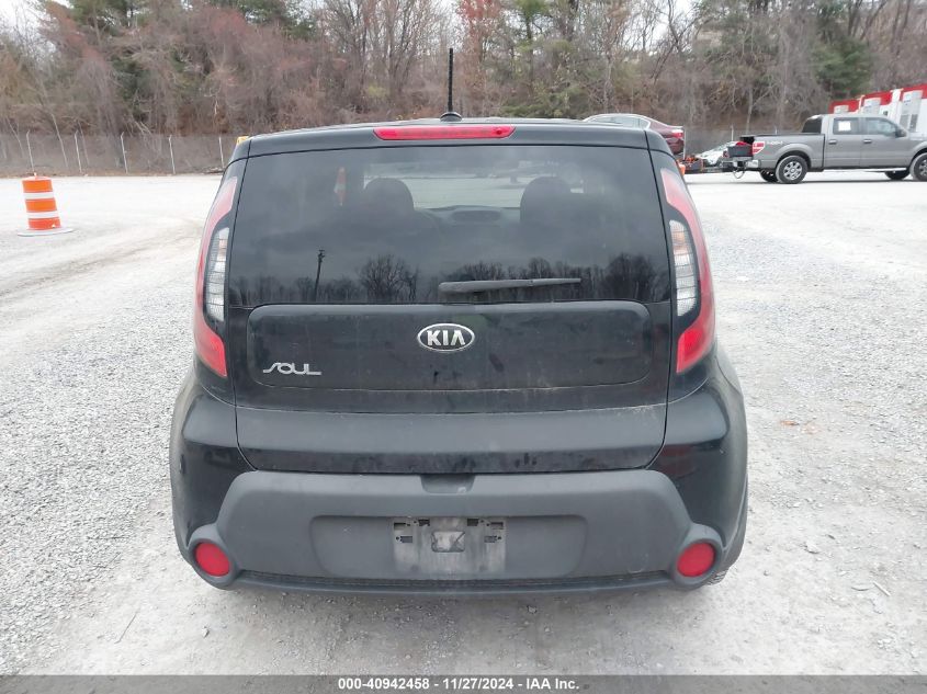 2016 Kia Soul VIN: KNDJN2A25G7265788 Lot: 40942458