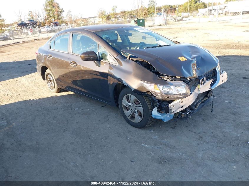 VIN 2HGFB2F59EH537084 2014 HONDA CIVIC no.1