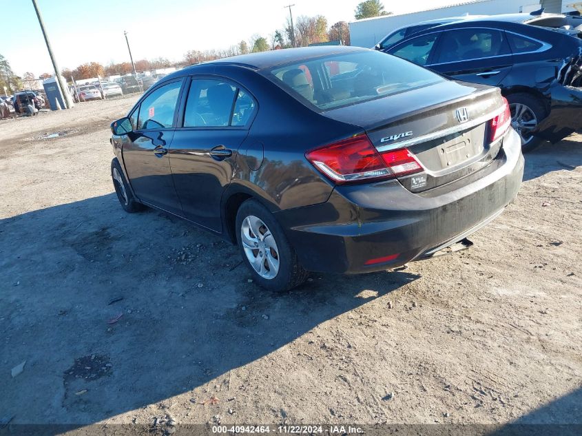 VIN 2HGFB2F59EH537084 2014 HONDA CIVIC no.3