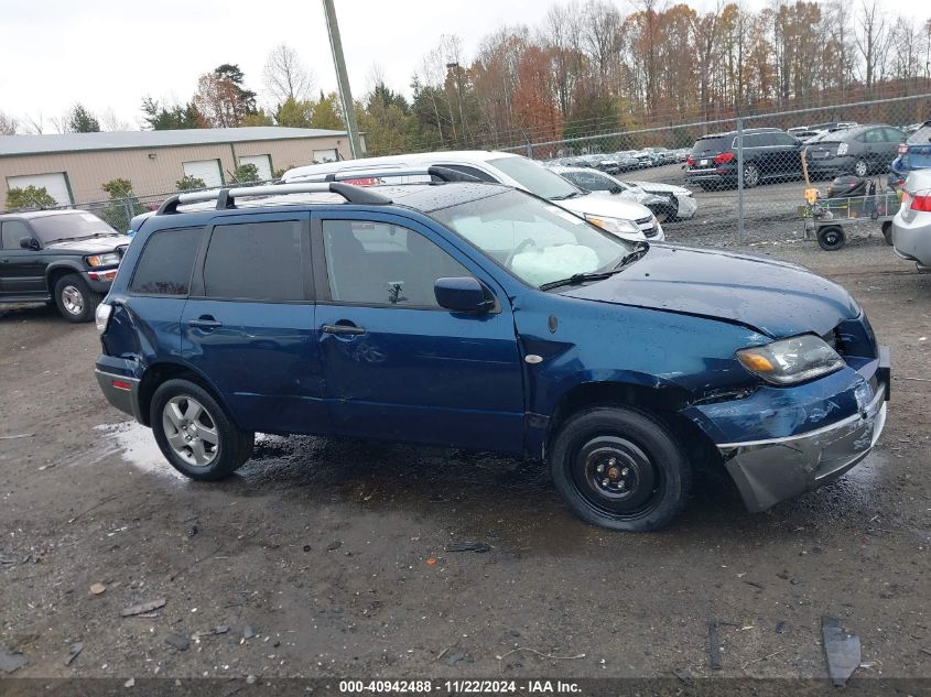 2004 Mitsubishi Outlander Xls VIN: JA4LX41F74U036845 Lot: 40942488